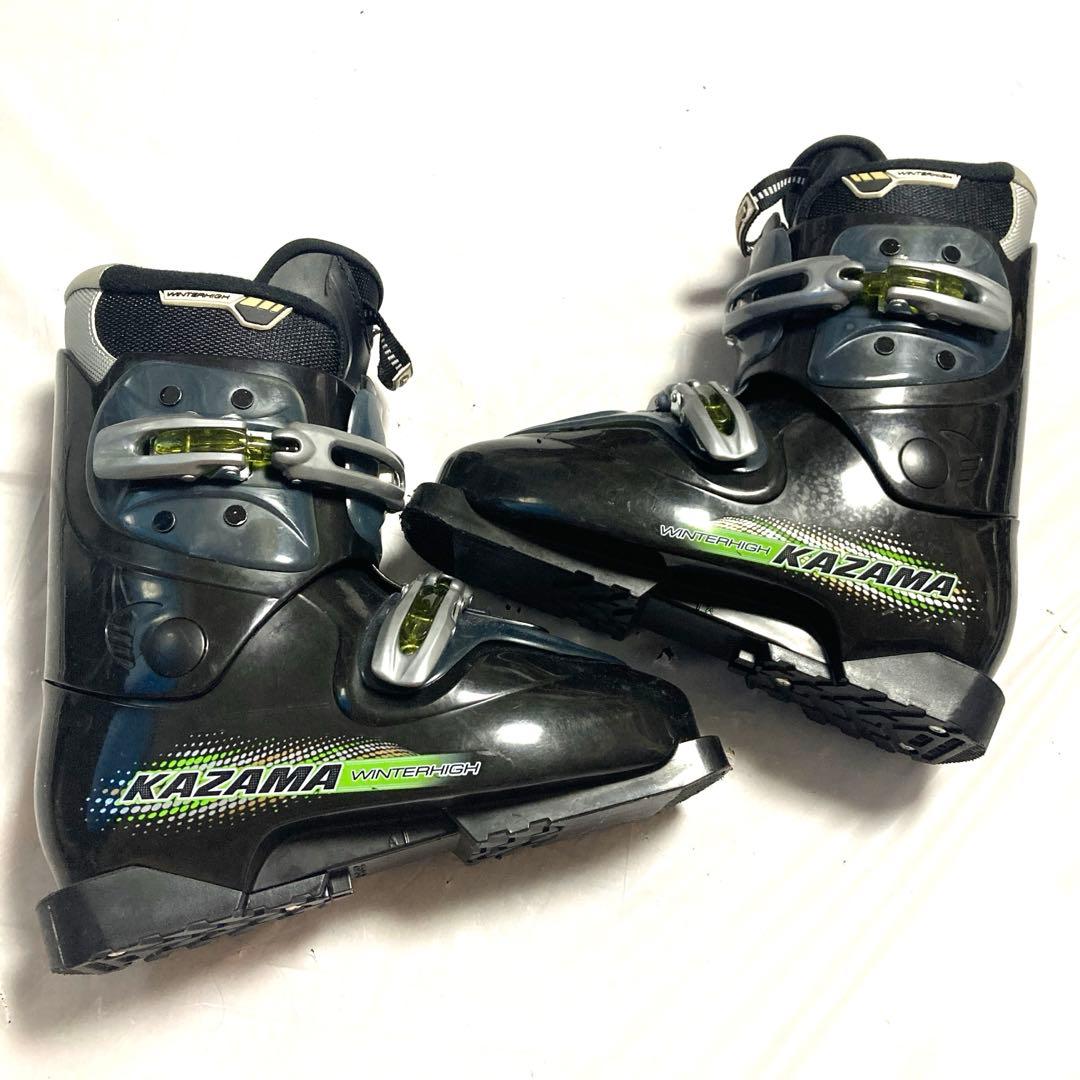 スキー３点セット4点セットスキー板152cmスキー靴25.5cmメンズレディース