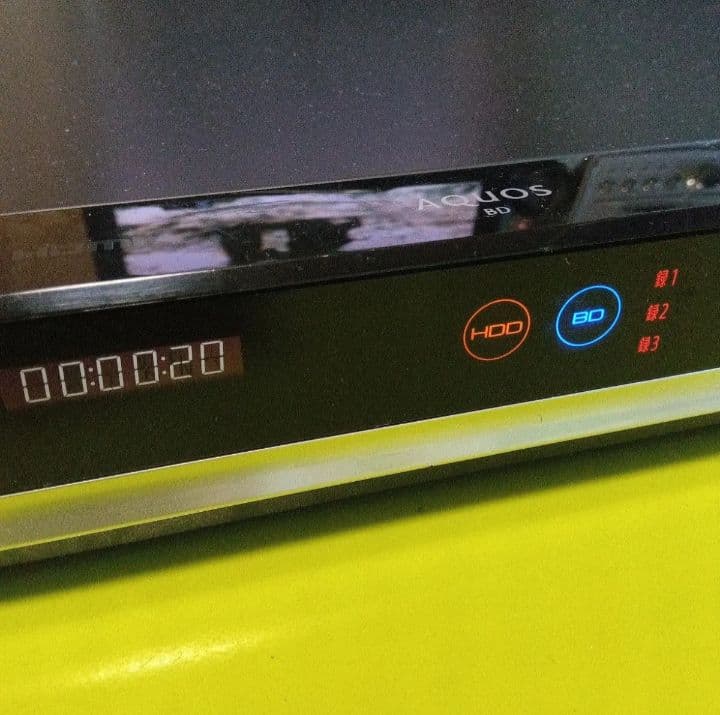 SHARP AQUOSブルーレイ BD-T2700 HDD新品交換第5