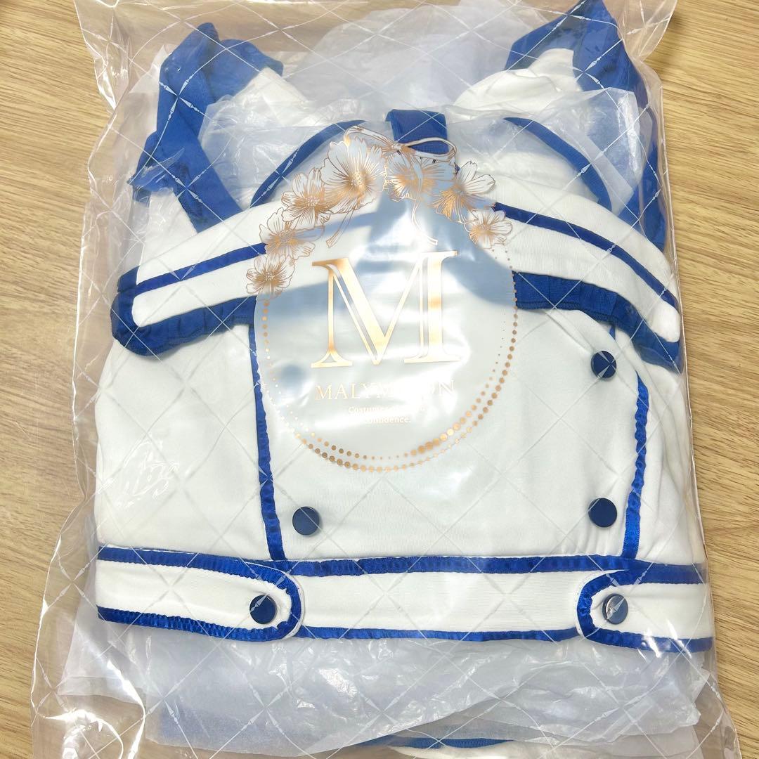 【新品】Malymoon ロザリオモチーフナースコスチューム ブルー