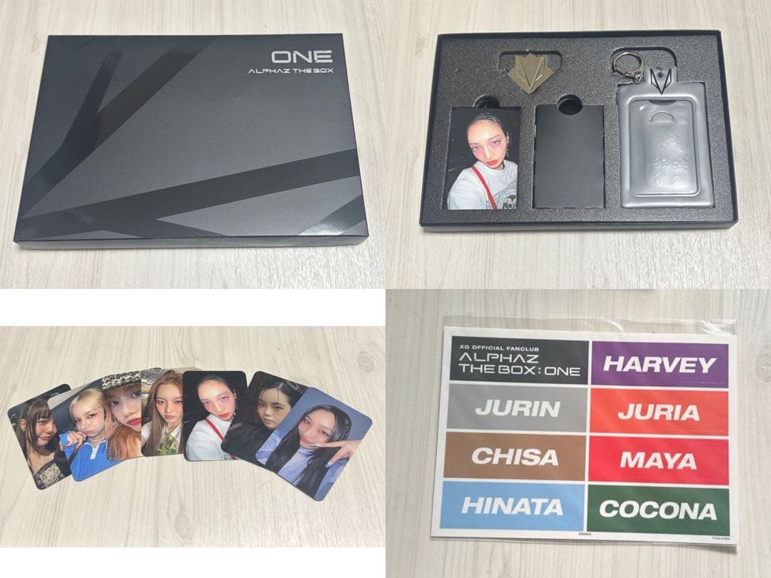 【セット】XG プレミアムFC特典　THE BOX 1&2＋トレカ