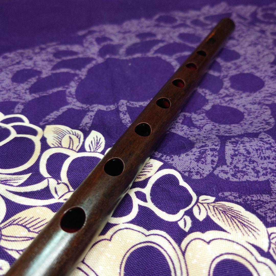 篠笛　煤竹　五本調子　古典調