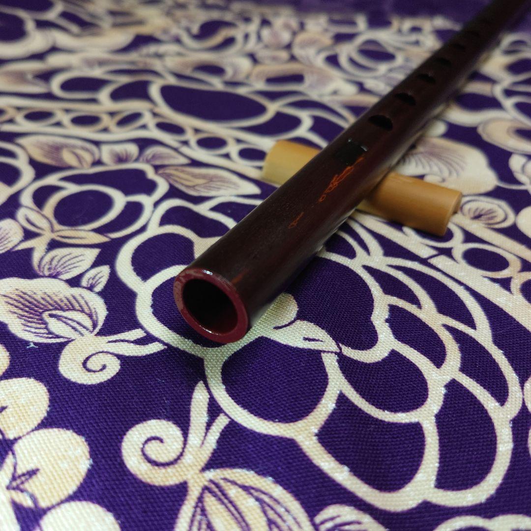 篠笛　煤竹　五本調子　古典調