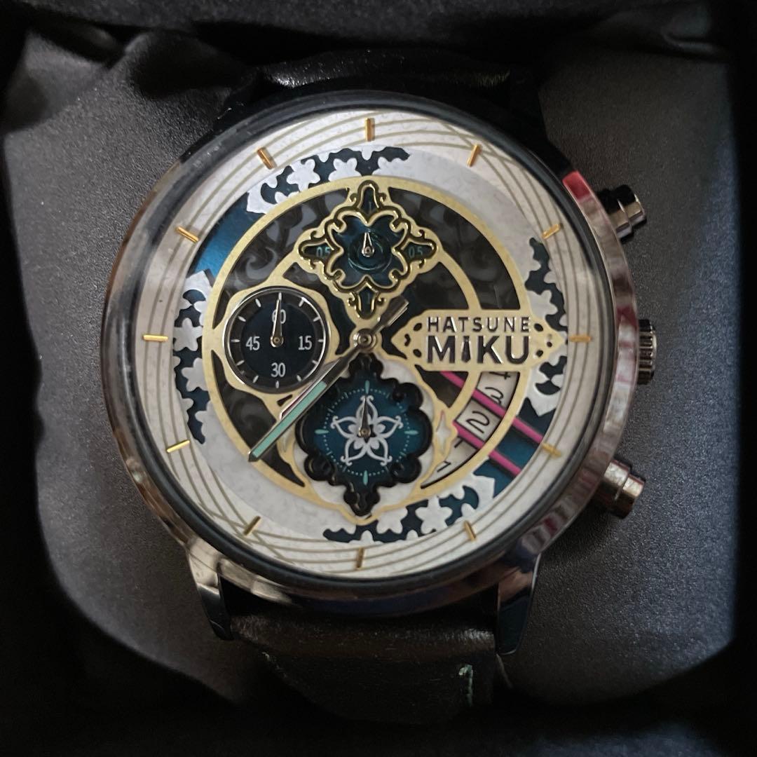 【初音ミク】　腕時計　5周年記念　限定品