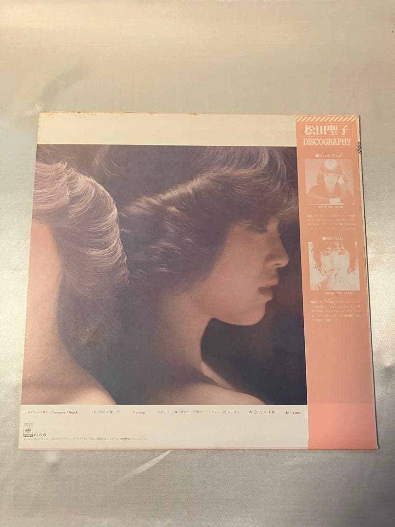 【帯付き】LPレコード　松田聖子　7種セット