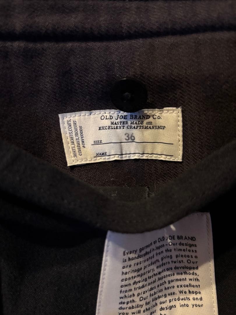 オールドジョーコーデュロイジャケット