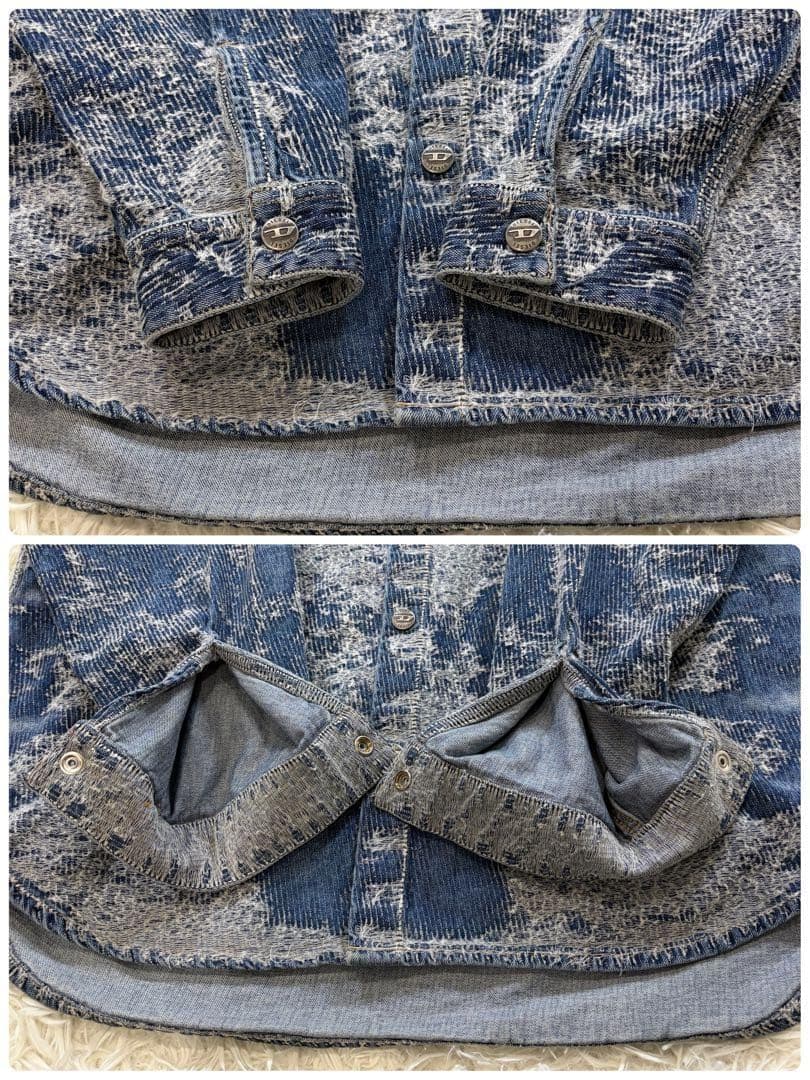 【新品同様】25SS DIESEL D-DEWNYS-HOOD-S Gジャン