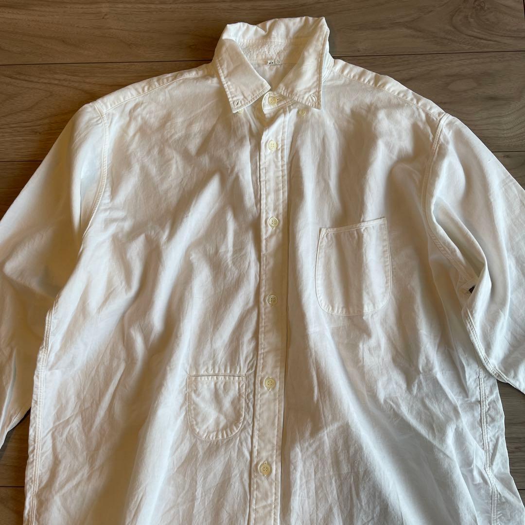 45R 45rpm 平×ガーゼ二重織の908オーシャンスモック