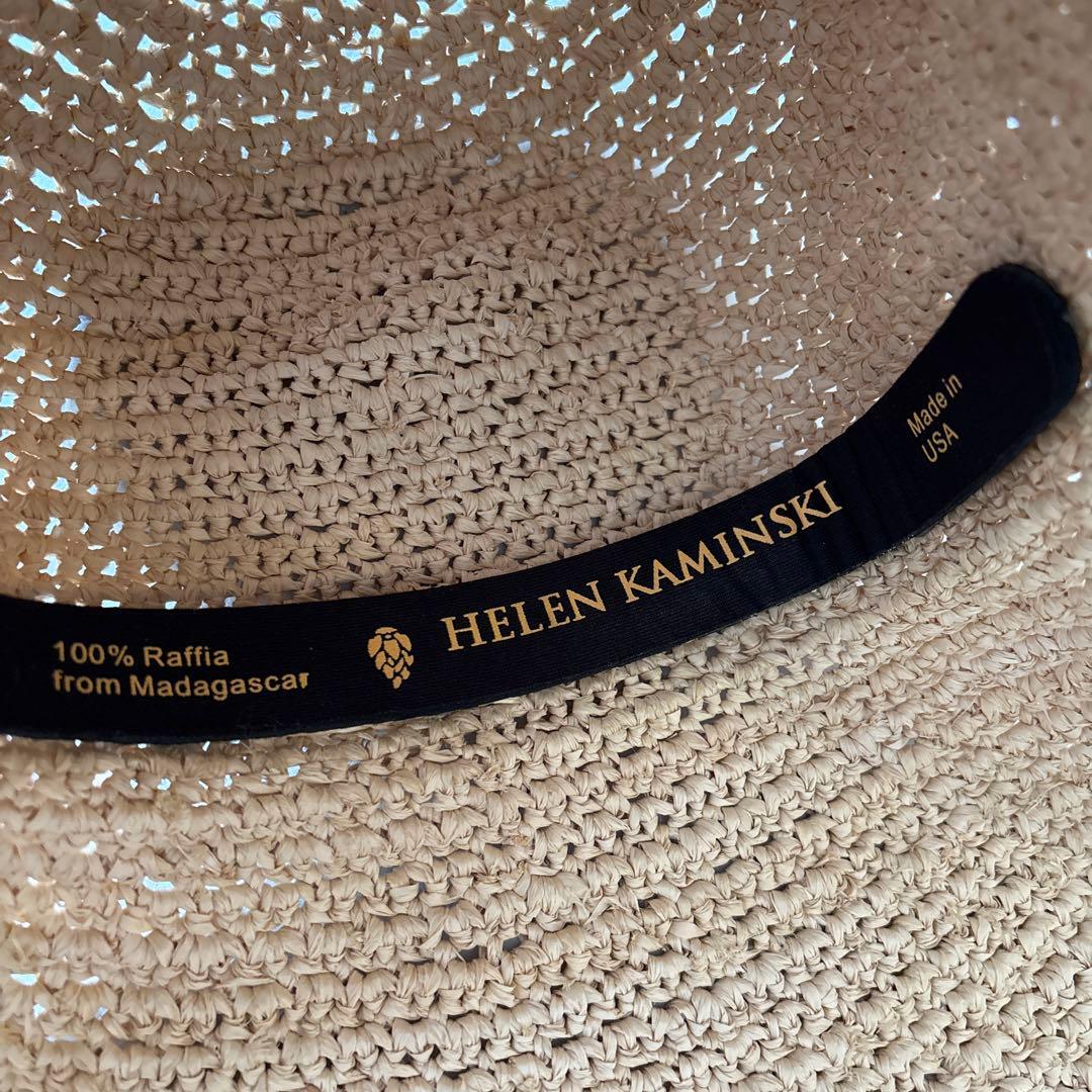 HELEN KAMINSKI 麦わら帽子 ベージュ　ヘレンカミンスキー