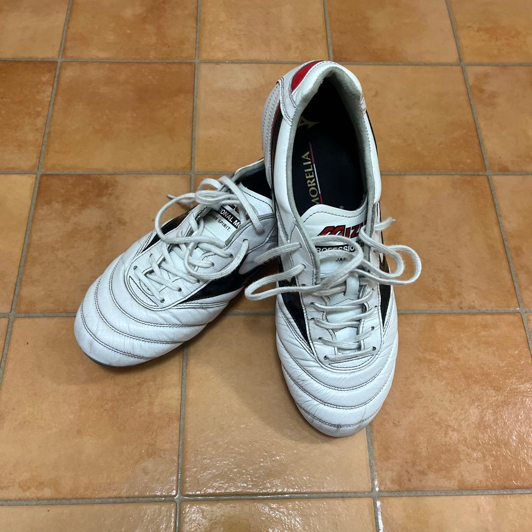 モレリア 2 JAPAN ホワイト 27.5cm シューズキーパー 袋付