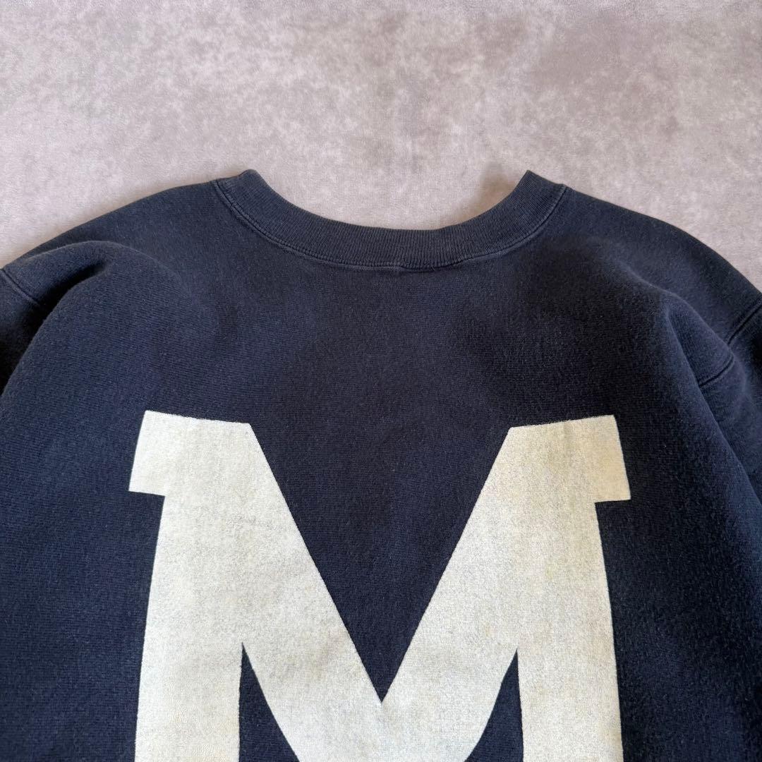 90s チャンピオン カレッジロゴ リバースウィーブ スウェット L USA製