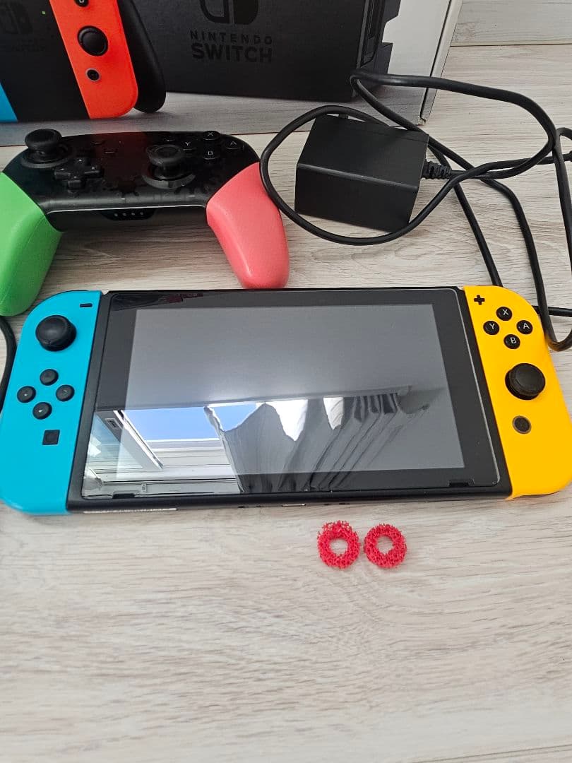 そ*ぴ様 Switch　本体　スプラトゥーン　プロコン　箱付き　初期化済み