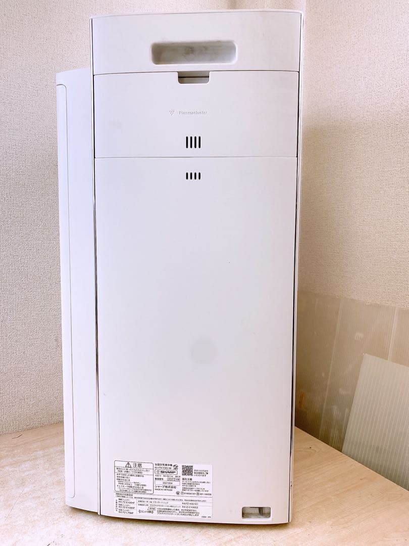 シャープ 加湿空気清浄機 KI-PX100-W プラズマクラスター 2022年製