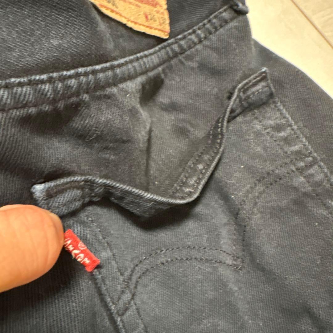 な*し様 ヴィンテージLEVI'S リーバイス501 ブラックW36/L30 ハ