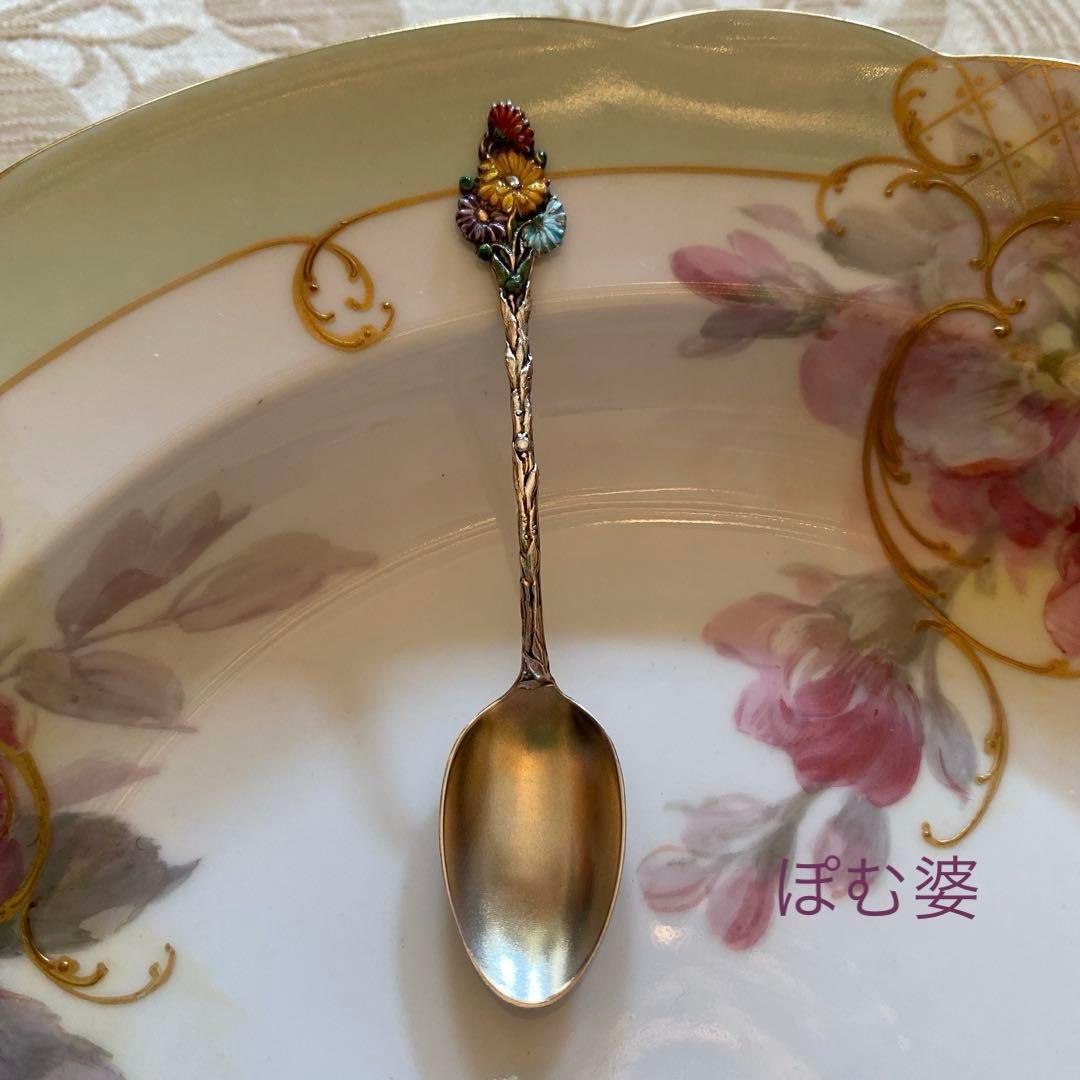 【米国】純銀 スターリングシルバー／スプーン ３本