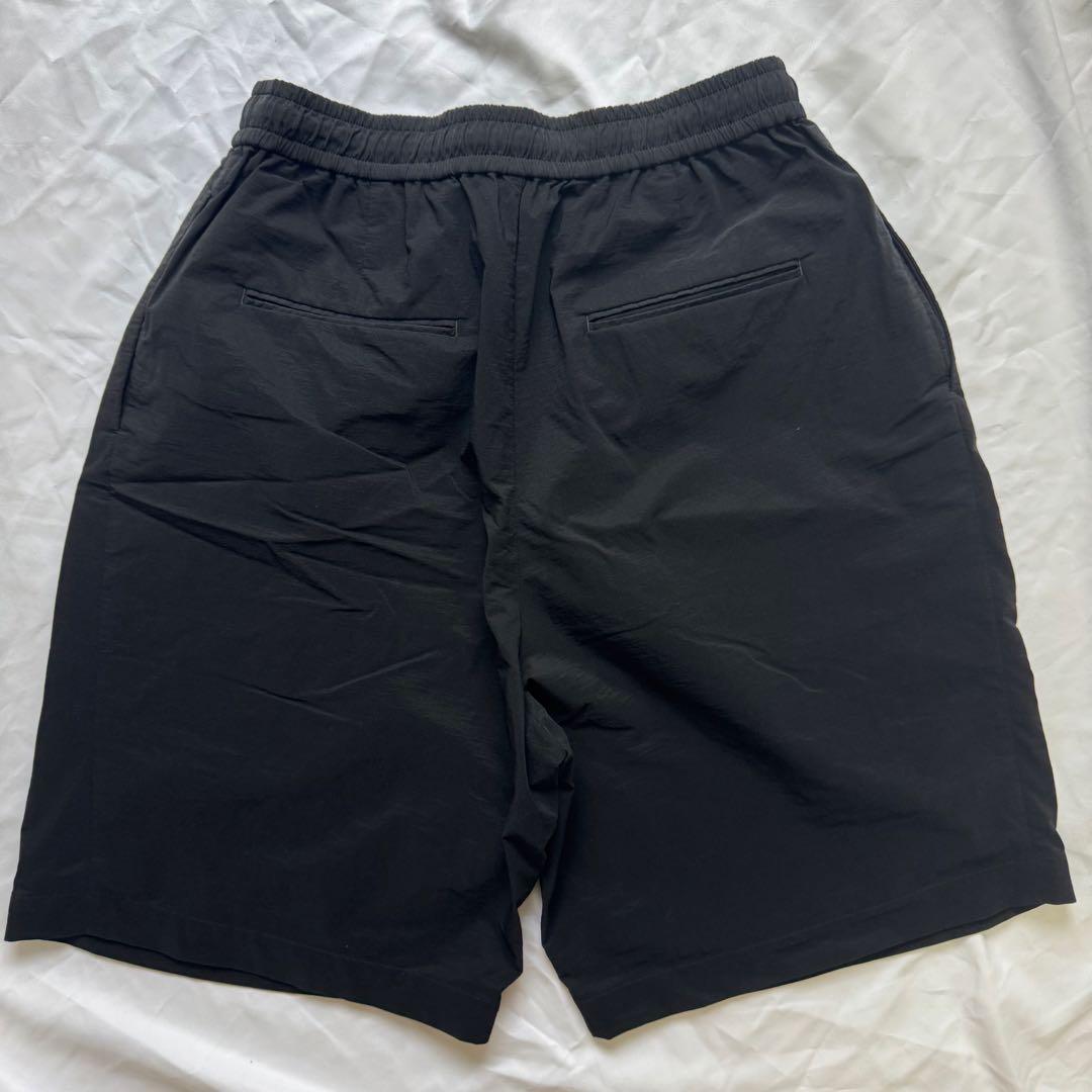 ATON ナイロンショーツ 黒 ブラック