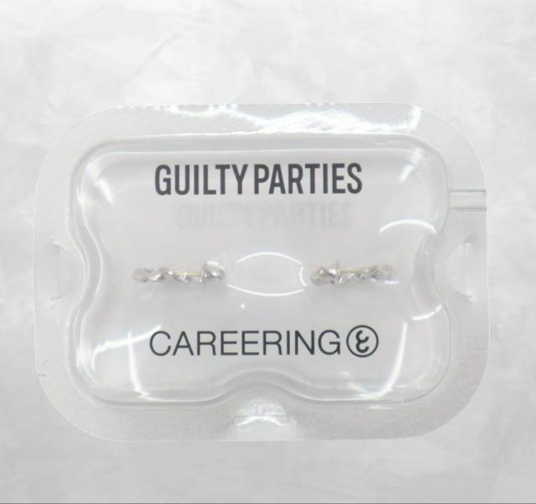 未使用 ワコマリア×キャリアリング パラダイス12 シルバー K18 ピアス