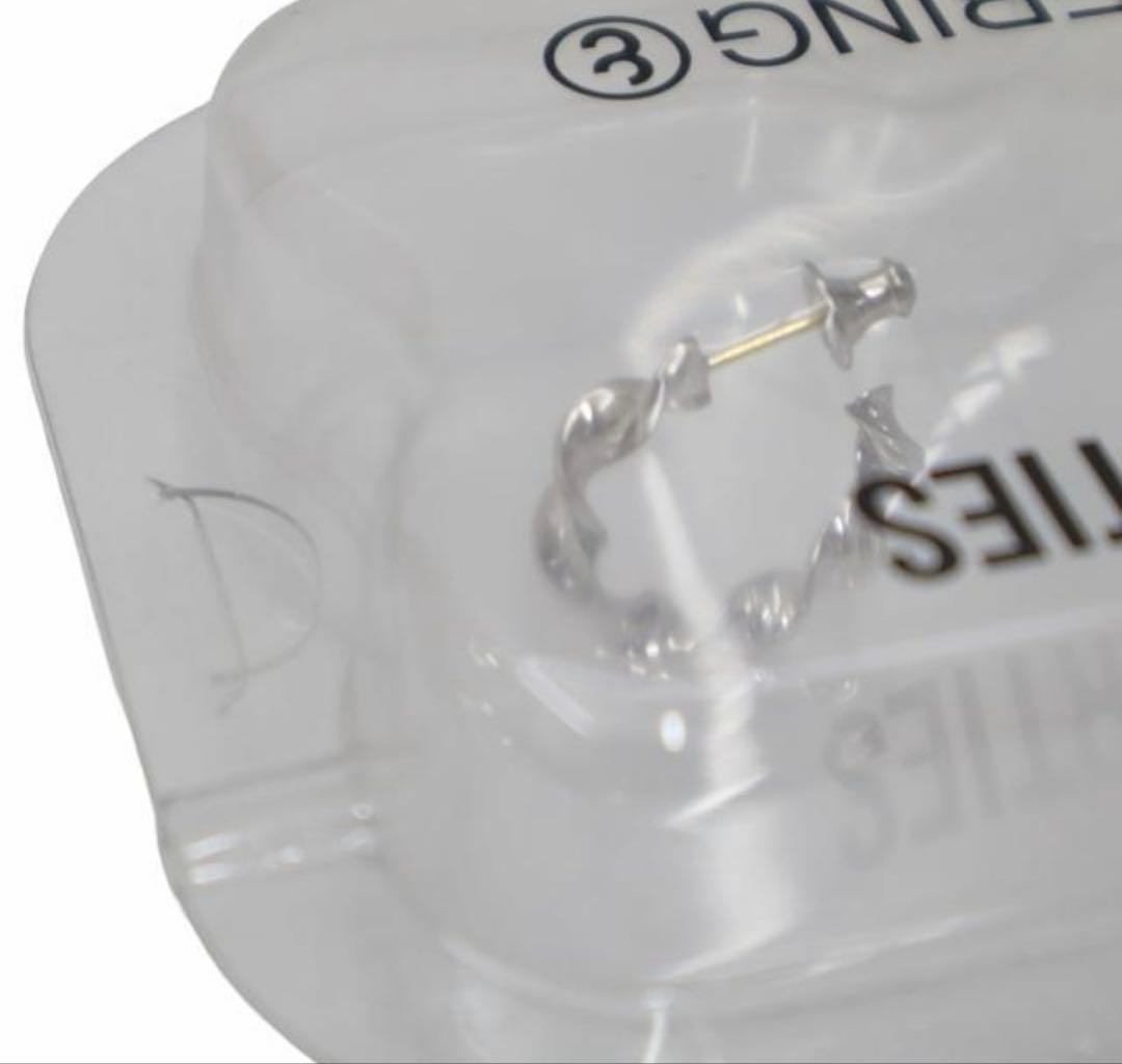 未使用 ワコマリア×キャリアリング パラダイス12 シルバー K18 ピアス