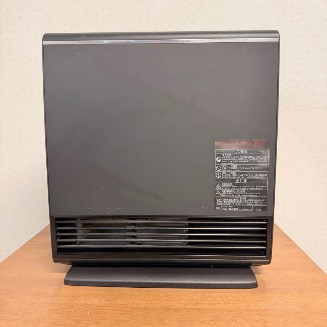 ● 良品 リンナイ ガスファンヒーター ブラック LPガス RC-W4401NP