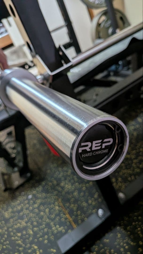 REP ラッカブルEZカールバー ハードクローム 超美品 EZバー