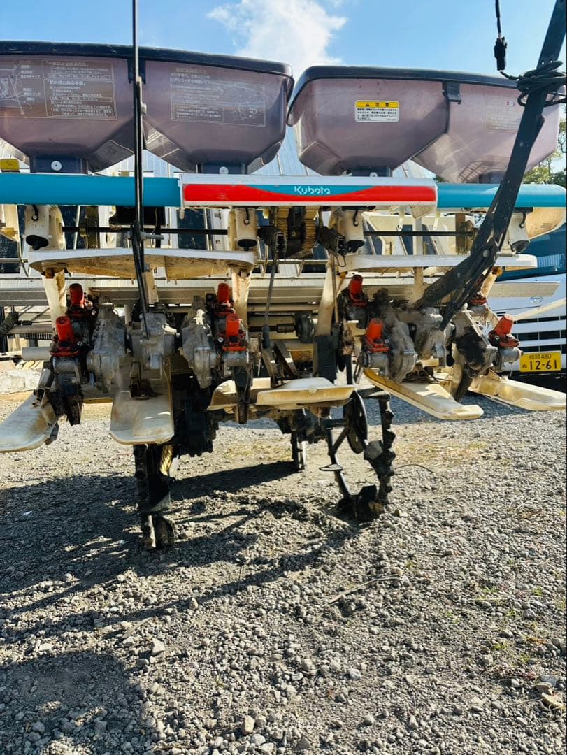 クボタ 田植機 ホワイト/ブルー
