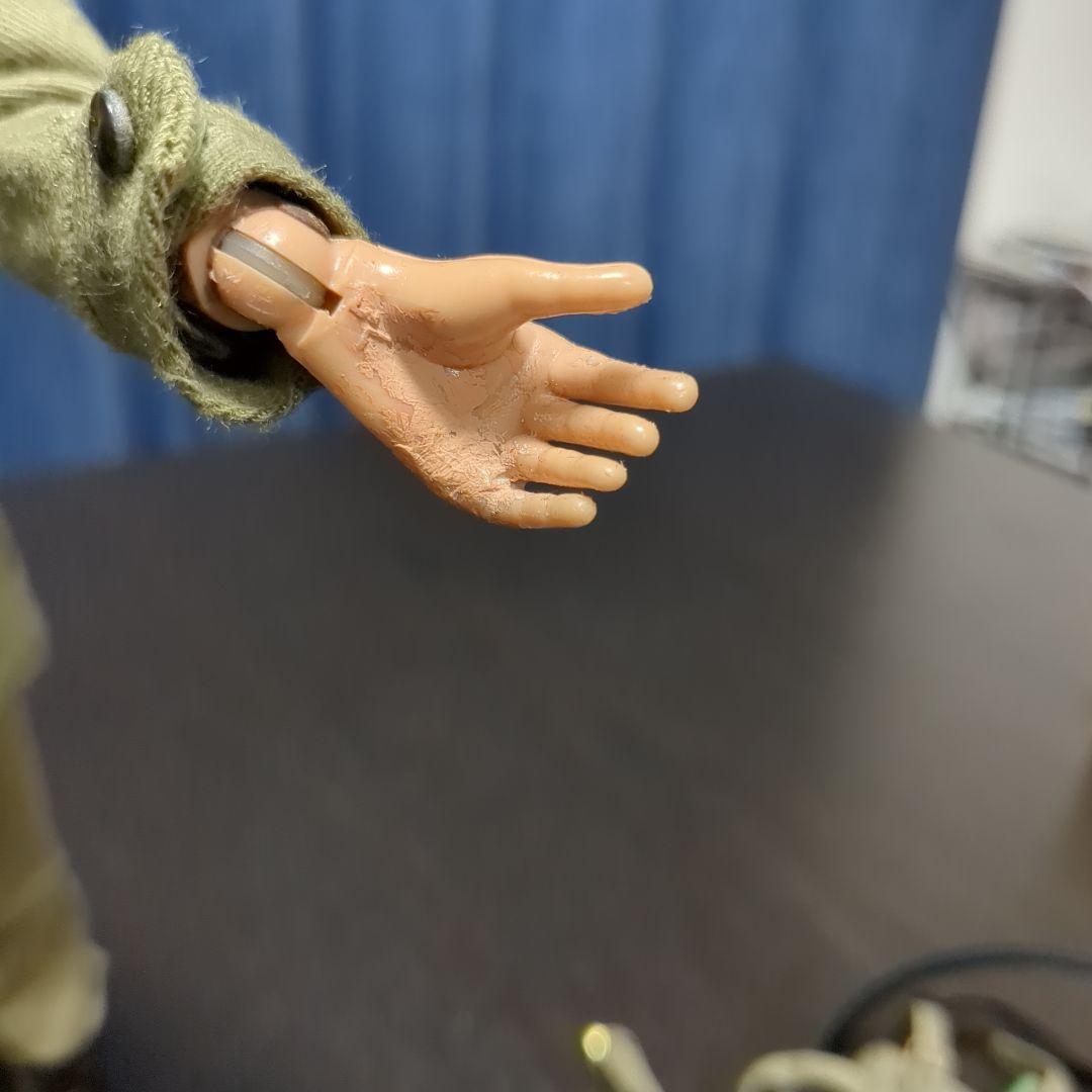 60年代　GIJOE　GIジョー　箱付き　M51フィールドコート　火炎放射器など