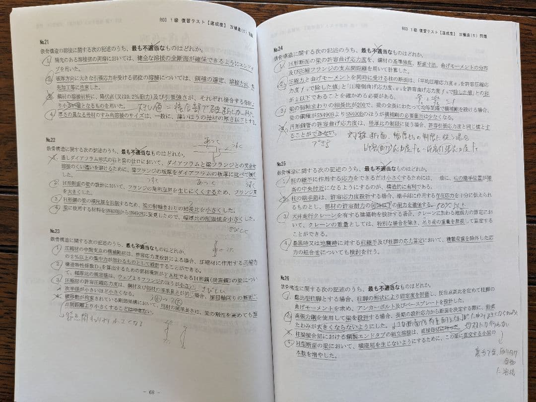 一級建築士　学科試験　教材一式