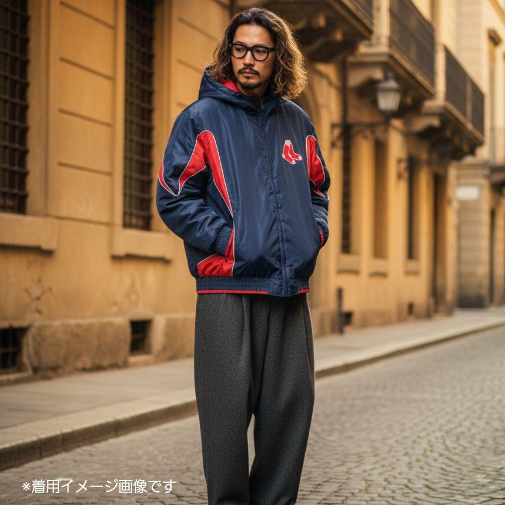 -週末SALE中-【激レア】 00s MLB レッドソックス 中綿スタジャン