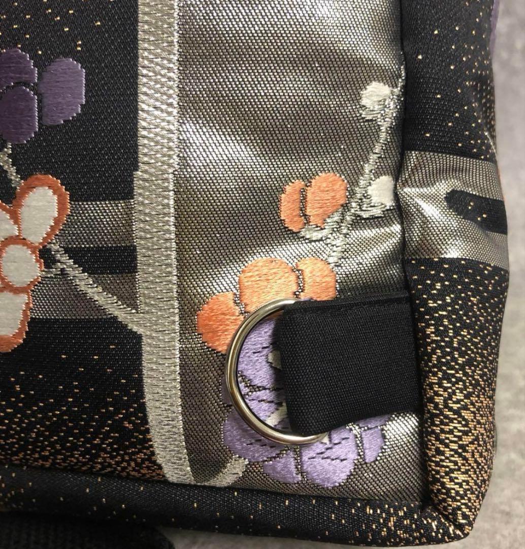 豪華✨帯リメイク バッグ ボディバッグ ワンショルダー 和柄 男女 おまけ付き