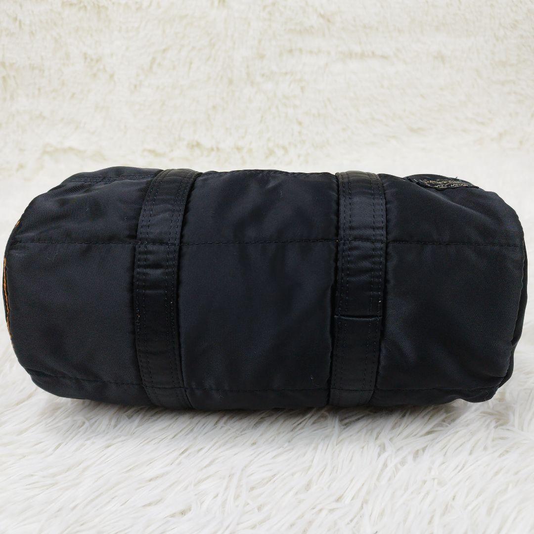 ✨美品✨ ポーター タンカー ドラムバッグ ミニボストンバッグ 黒 ナイロン