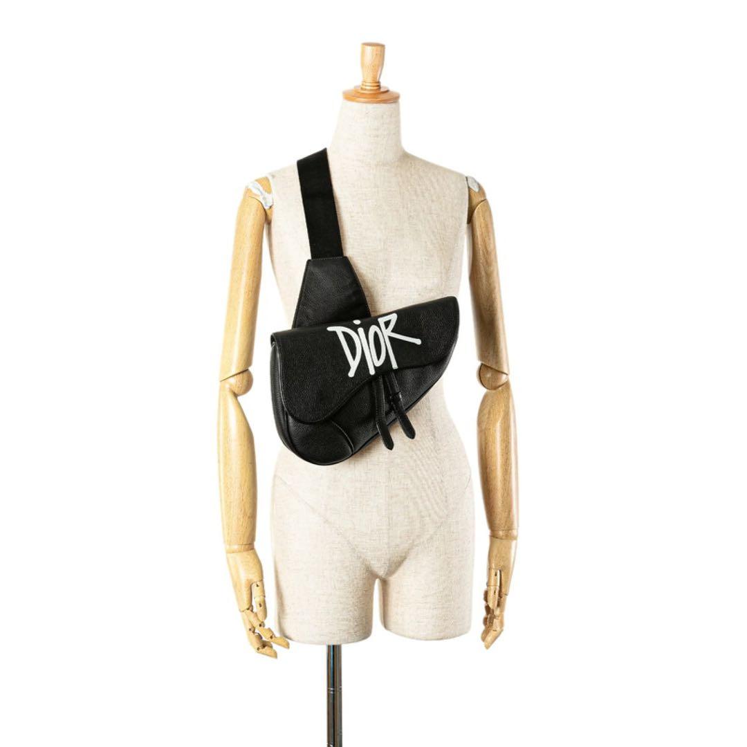 【クリスタルボーイ】DIOR ディオール ×ステューシー サドルバッグ