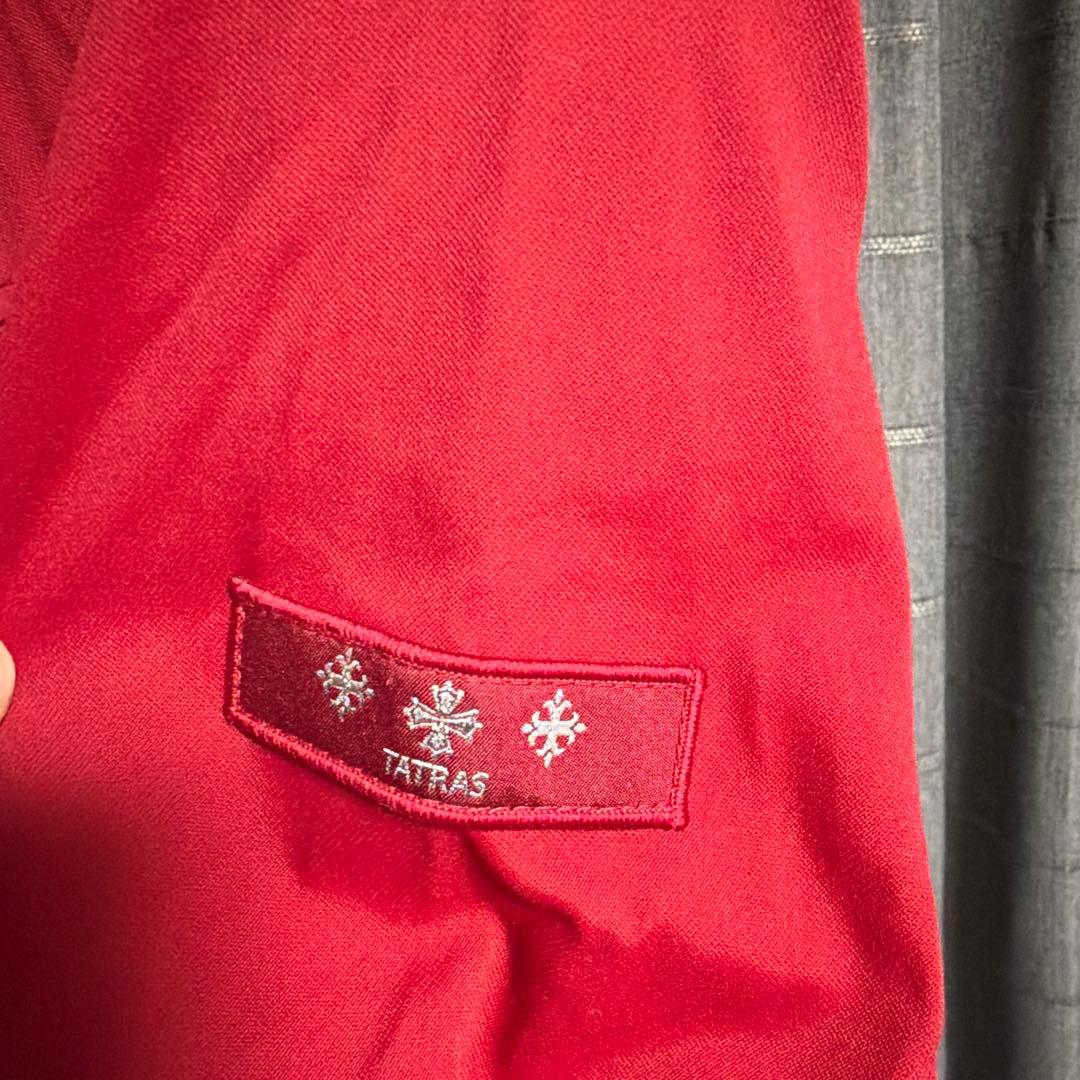 ☆最終値下げ☆ TATRAS レッド ナイロンジャケット