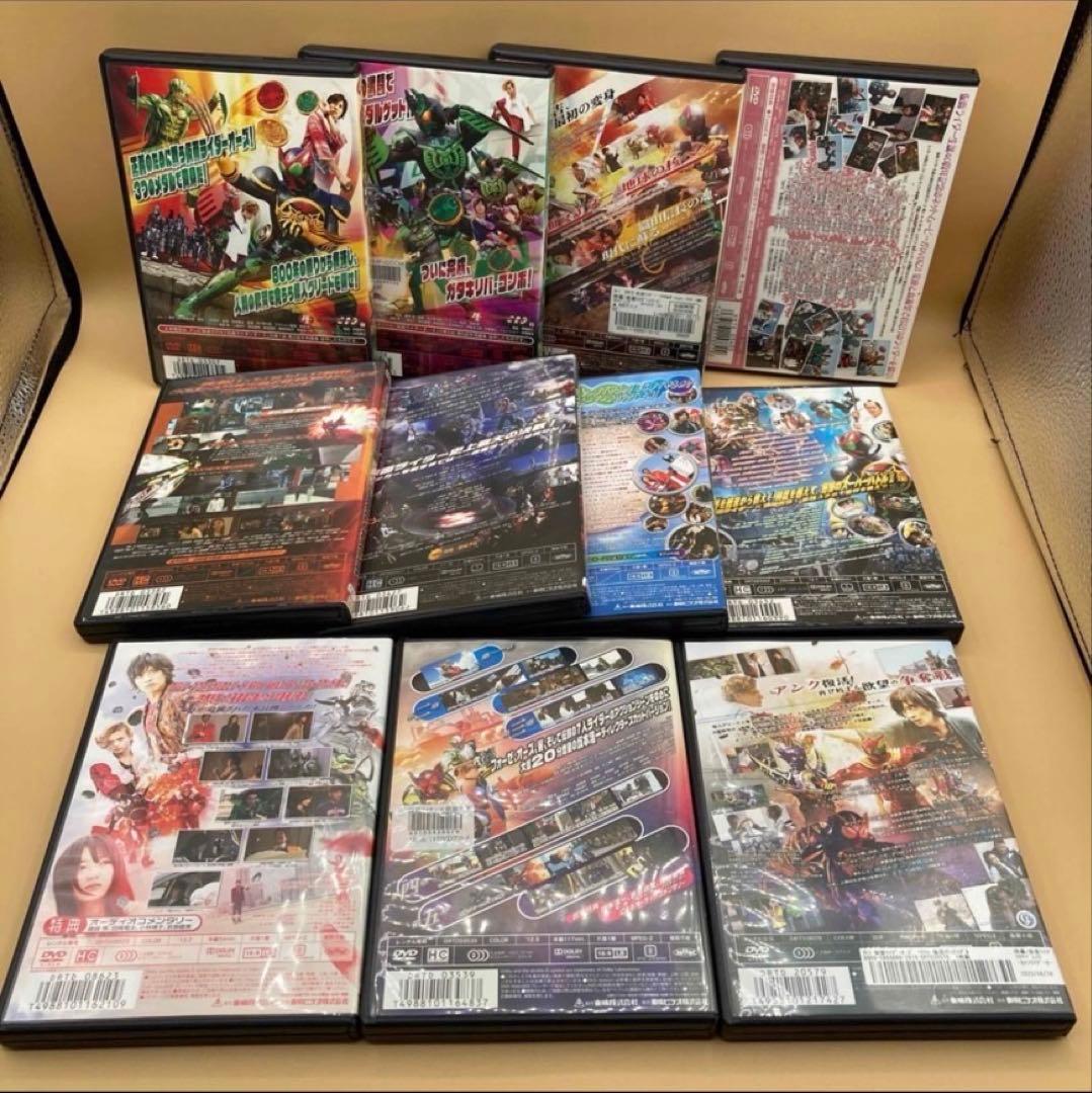 仮面ライダーオーズ　DVD 全12巻+11本(劇場版など)