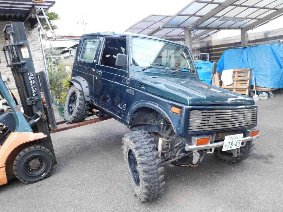 ジムニー　JA11　　超ロングショック