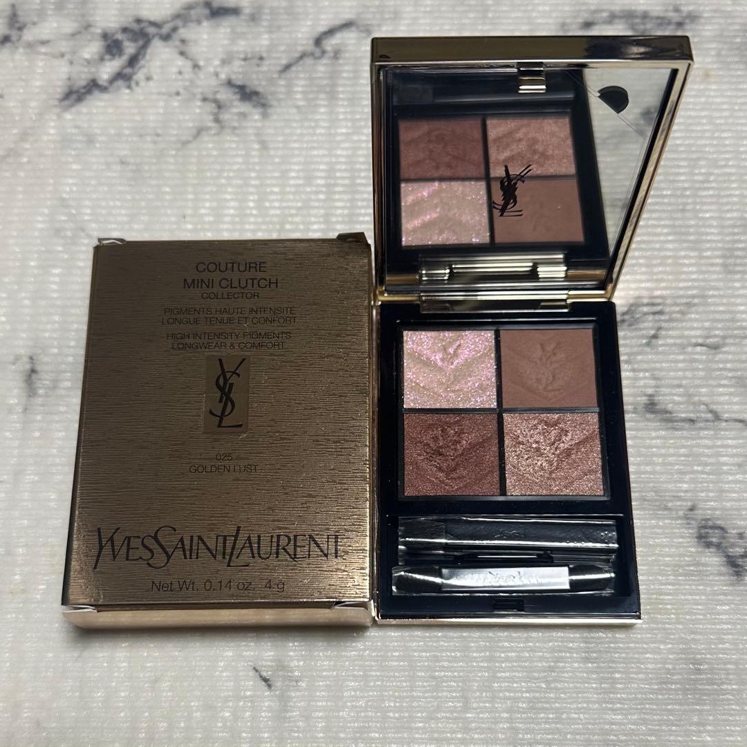 ysl クチュールミニクラッチ 025 ゴールデンラスト