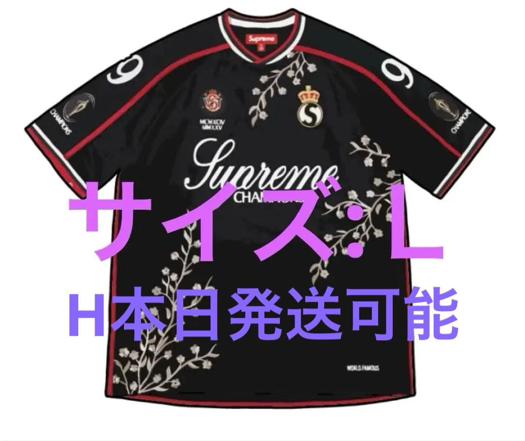 ウェア Supreme Floral Soccer Jersey \