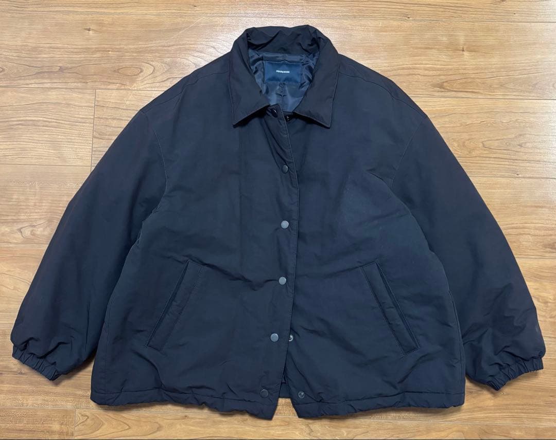 FRAMeWORK 撥水防風ポンチョコート ブラック 36