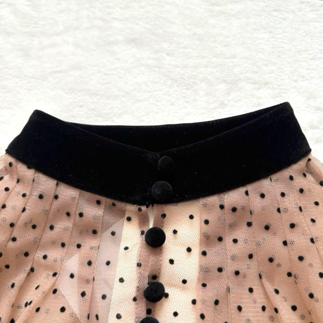 Leja ドレス　パーティー　フォーマル　ドット　レース　マーメイド　結婚式