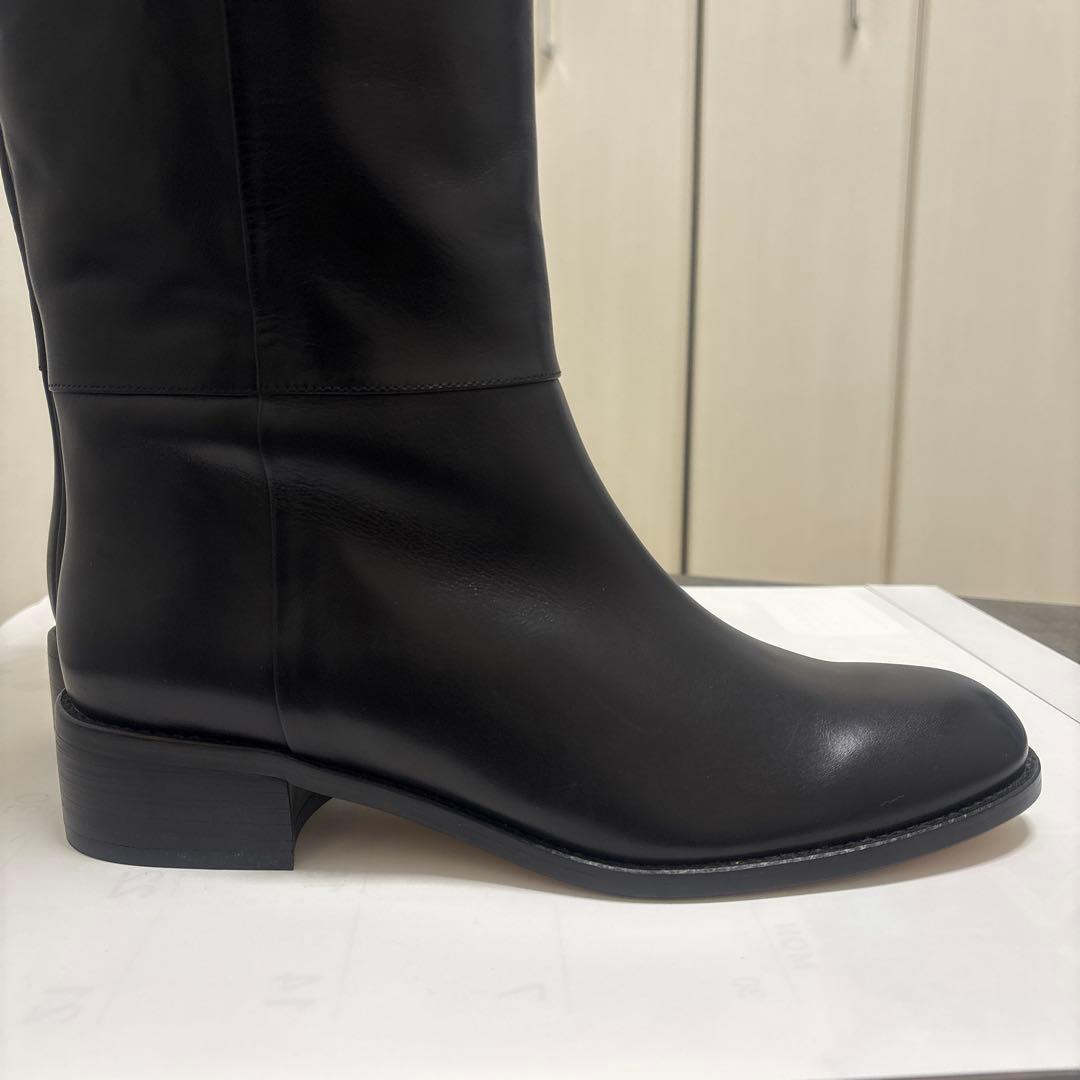 極美品　MARGARET HOWELLマーガレットハウエル ロングブーツ 厚底