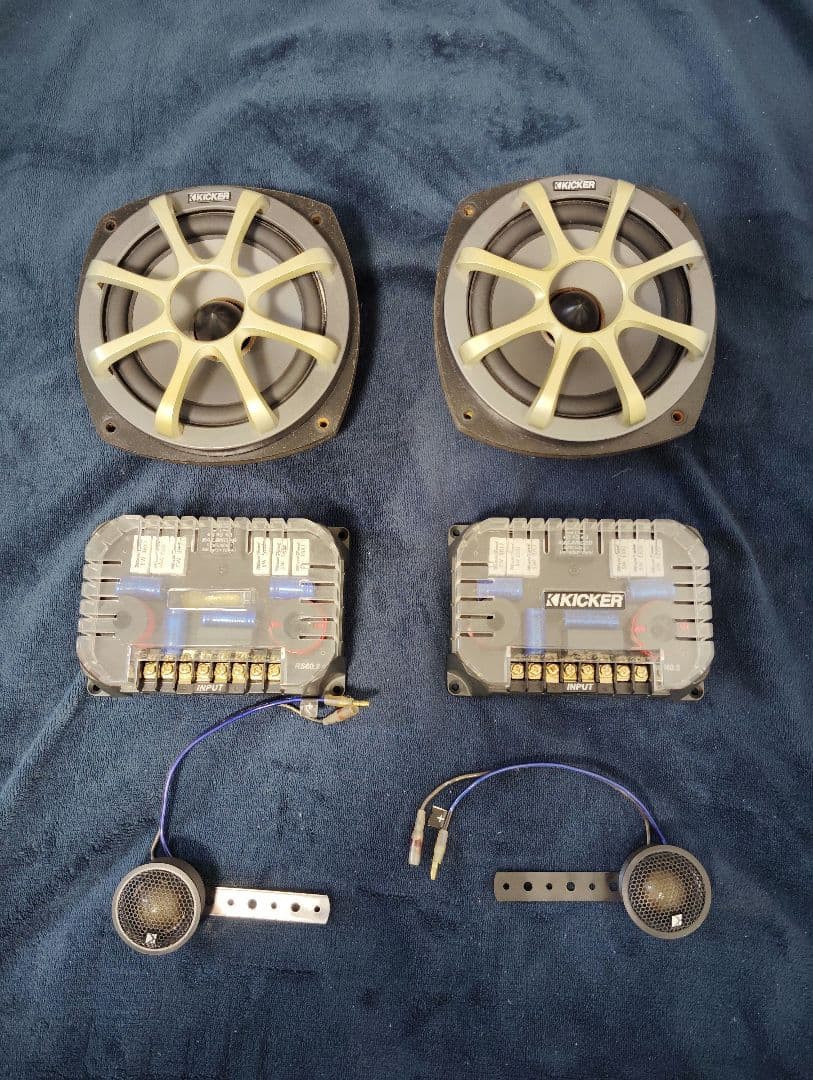 D*)様 KICKER RS60.2 セパレートタイプスピーカー