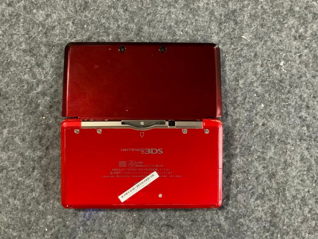 ニンテンドー3DS フレアレッド本体 ソフト4本