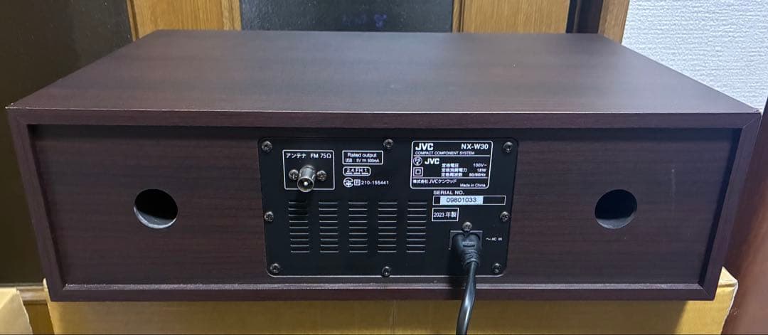 myk【新品に近い】コンパクトコンポーネントシステム　NX-W30