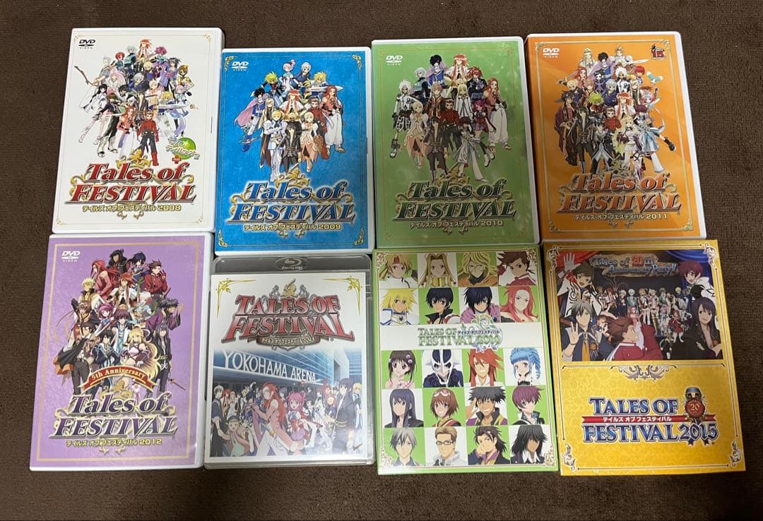 テイルズオブフェスティバル2008～2014 まとめ売り