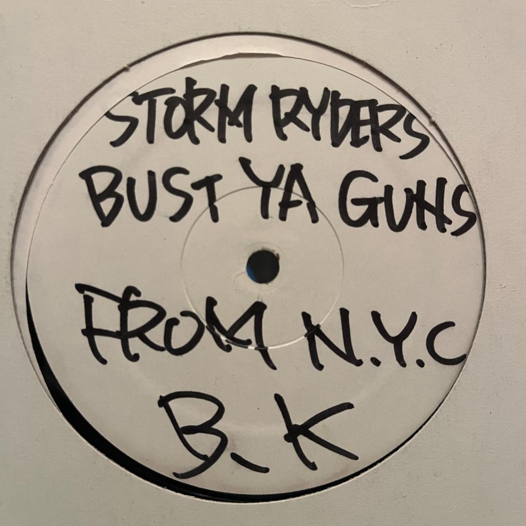 プロモ盤 STORM RYDERS BUST YA GUNS