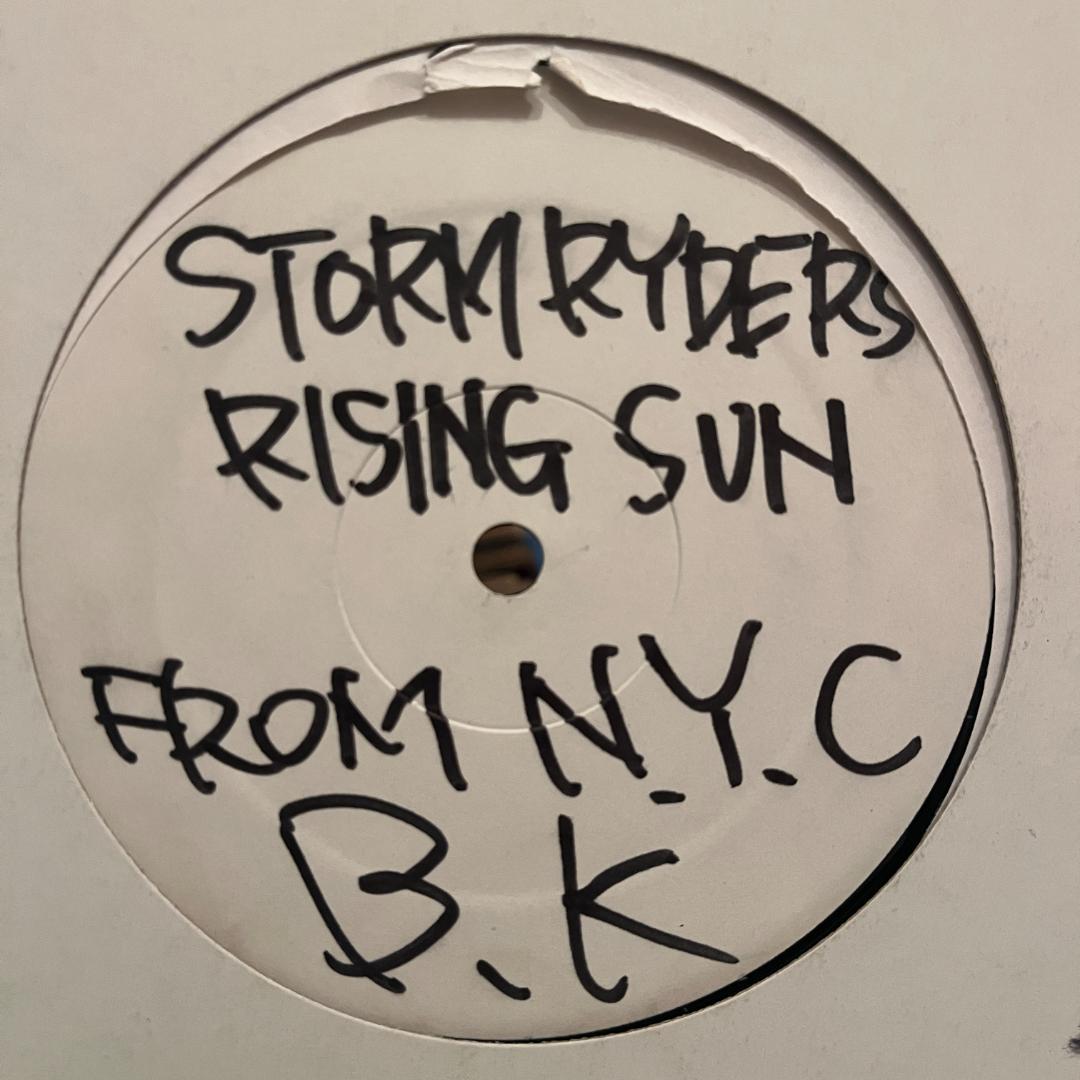 プロモ盤 STORM RYDERS BUST YA GUNS