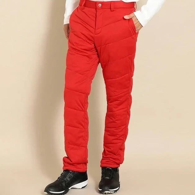 【S】秋冬 キャロウェイ ゴルフ キルティングストレッチ 中綿パンツ