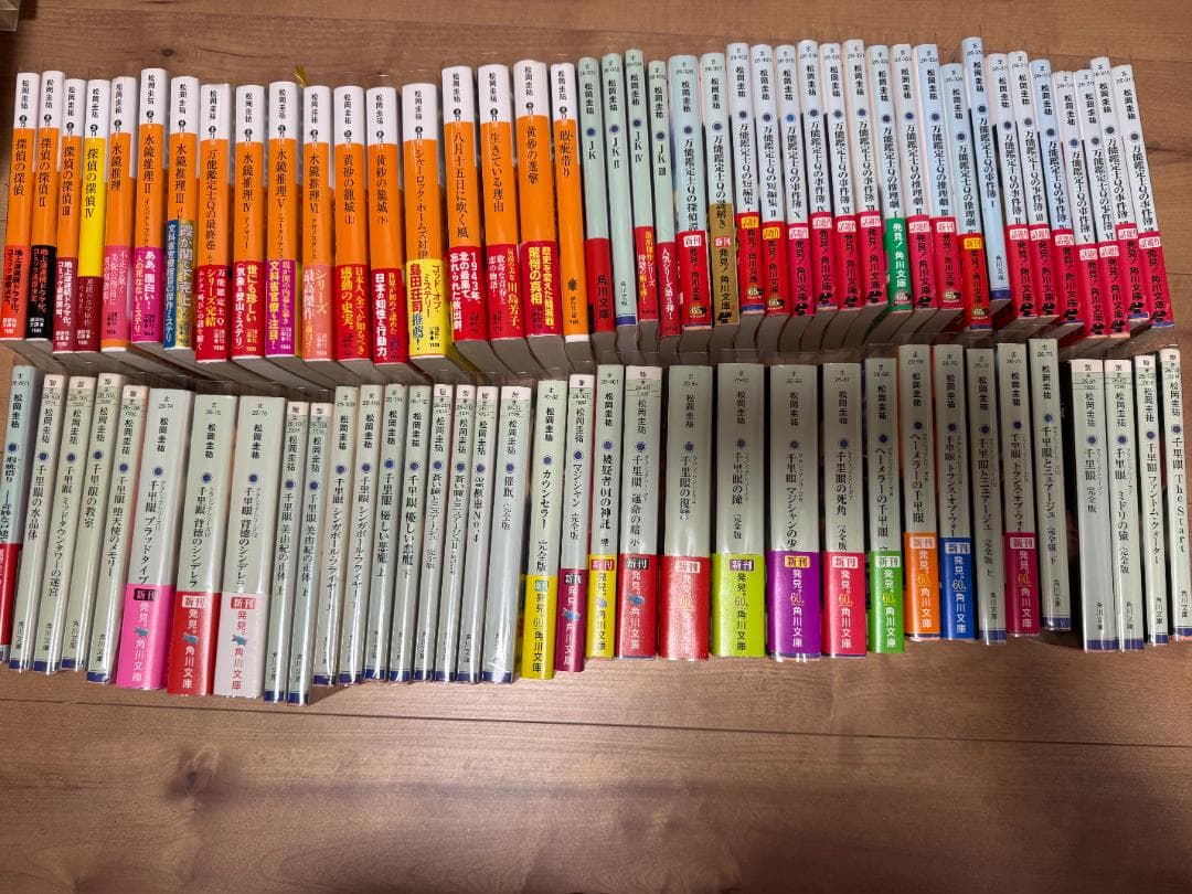 【小説】松岡圭祐作品 78冊セット 探偵の探偵 JK 万能鑑定士Q
