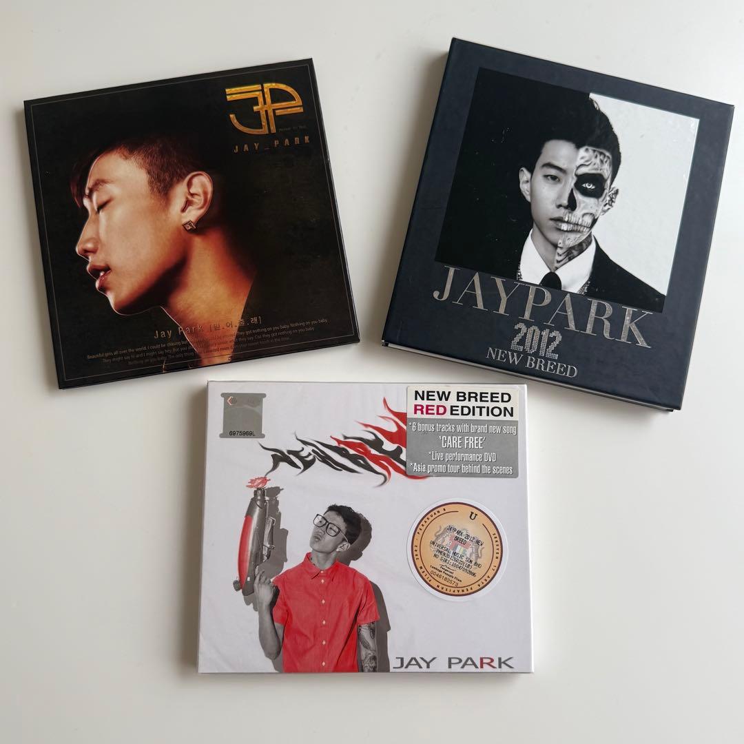 Jay park new breed RED EDTION 3点セット