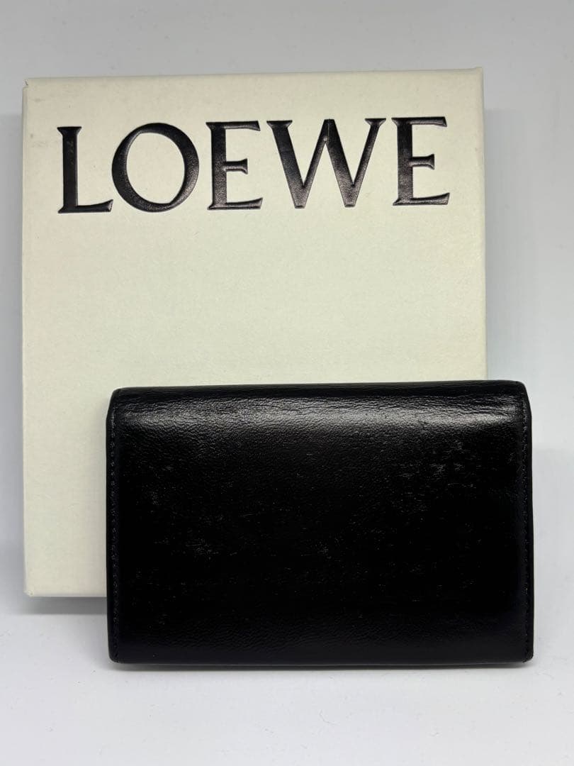 ☆SALE☆ロエベ LOEWE名刺入れ カードケース パスケース ブラック