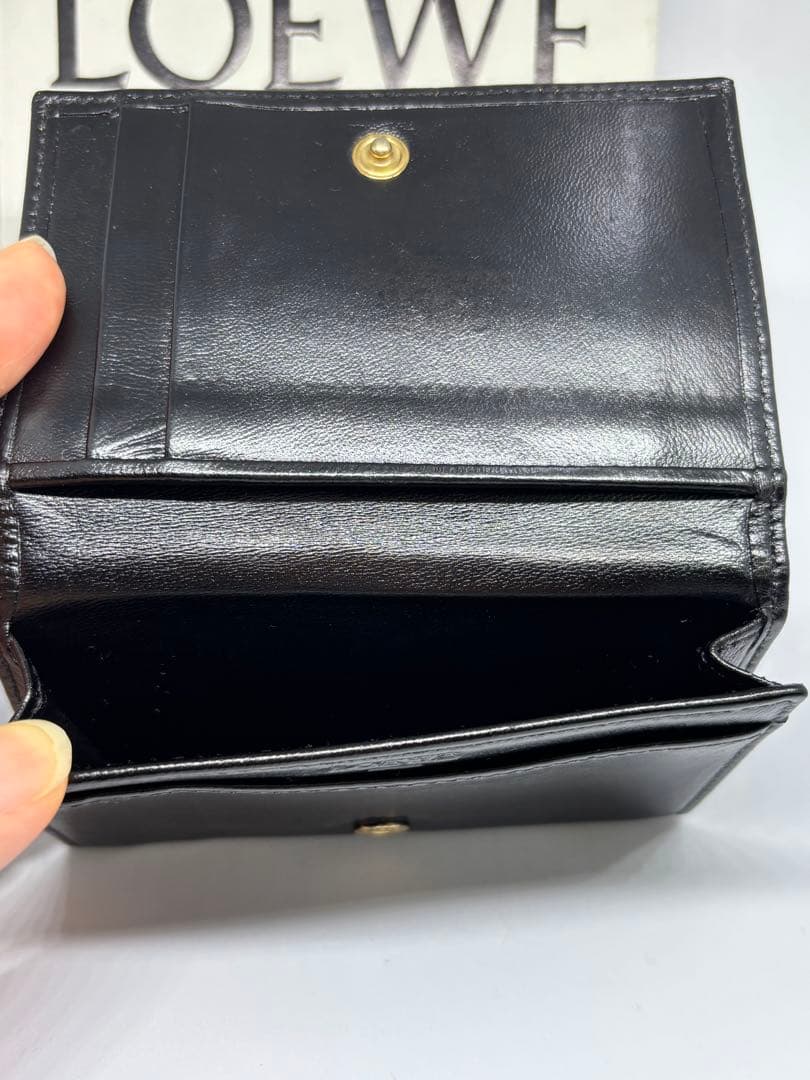 ☆SALE☆ロエベ LOEWE名刺入れ カードケース パスケース ブラック