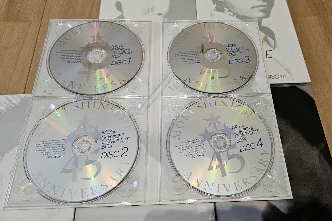 ⭐美品　森進一　45周年記念　CD+DVDコンプリートBOX